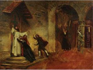 The Fire by Jean-Paul Laurens