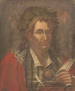 Portrait of a poet by Giacomo Francesco Cipper