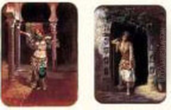 " Danseuses Devant Une Porte ". - view 1
