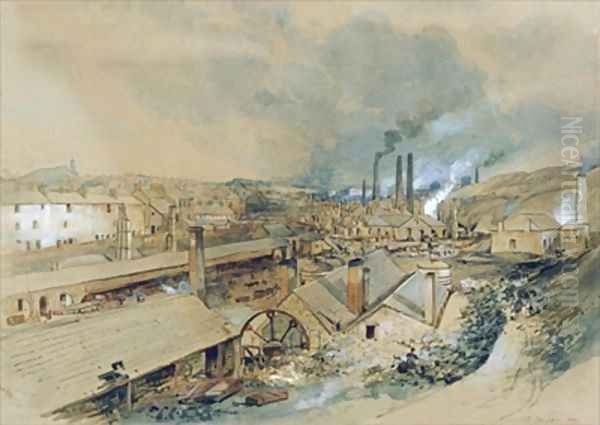 Dowlais Ironworks - view 1