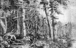 Landschaft Mit Dem Guten Samariter
