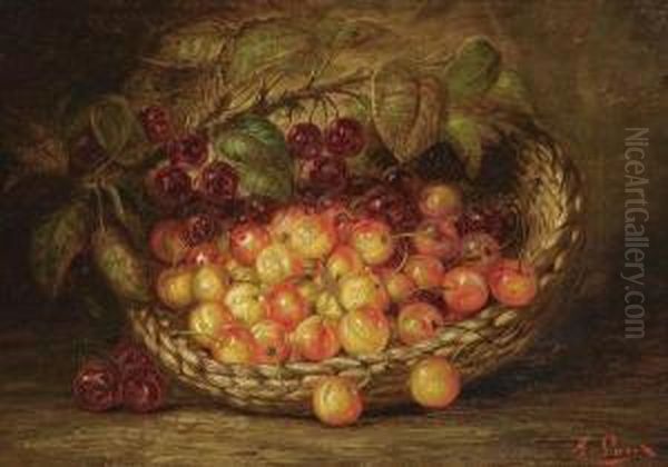 American Cherries In A Basket - view 1