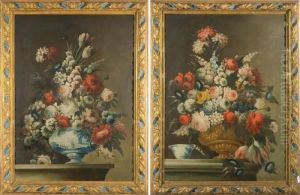 Nature Morte Con Fiori by Giuseppe Lavagna