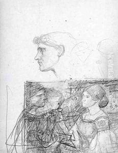 Studies for 'Apollo and Daphne' and another composition