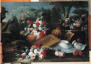 (usures). 89 X 128 Cm by Giuseppe Lavagna