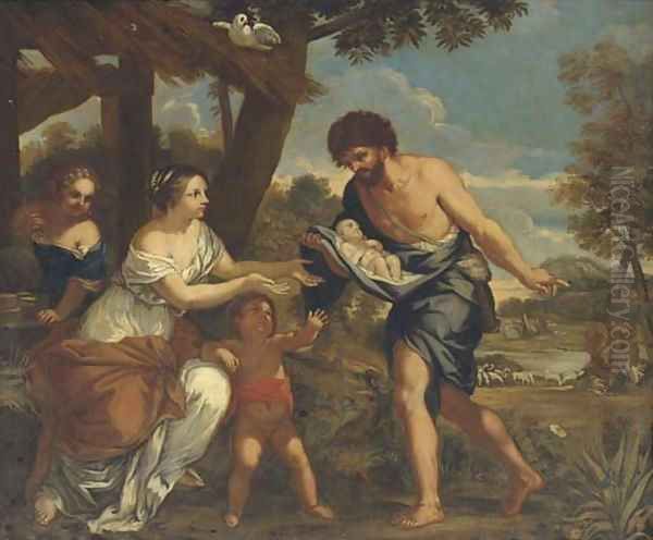 The Finding of Romulus and Remus by Pietro Da Cortona (Barrettini)