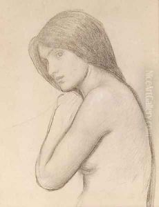 Study for The Mermaid, half-length by Pietro Da Cortona (Barrettini)