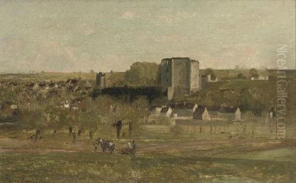 Les Ruines Du Chateau De La Forte Milan: The Ruins Of The Castle Of The Milanese Fort - view 1