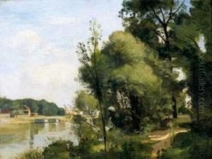 Matinee De Juin, Bords De La Seine A Neuilly