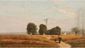 Chemin Versbarbizon by Eugene Antoine Samuel Lavieille