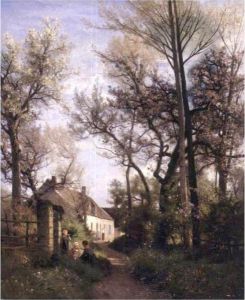Along The Path To The Village