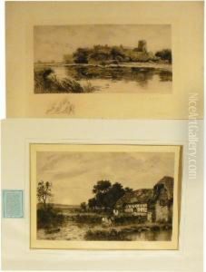 Antica Abazia In Riva Ad Un Fiume by David Law