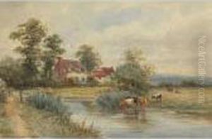 Near Colchester, Suffolk by Harold Lawes