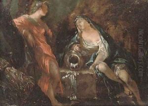 Ceres and a river goddess by Valerio Castello