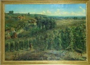 The Hop Gardens Of England by Cecil Gordon Lawson