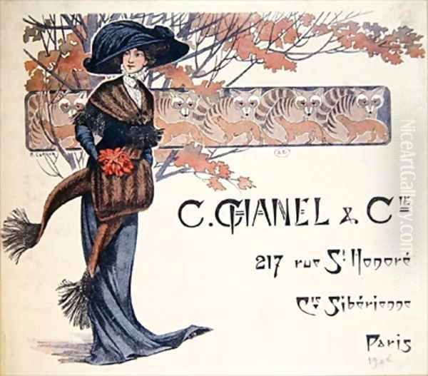 Advertisement for the Furrier C Chanel and Cie - view 1