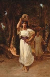 Femmes Kabyles Allant A La Source