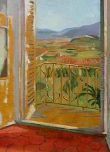 The Slopes of Fiesole Tuscany by William Crozier