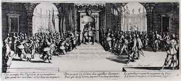 The Awarding of Honours - view 1