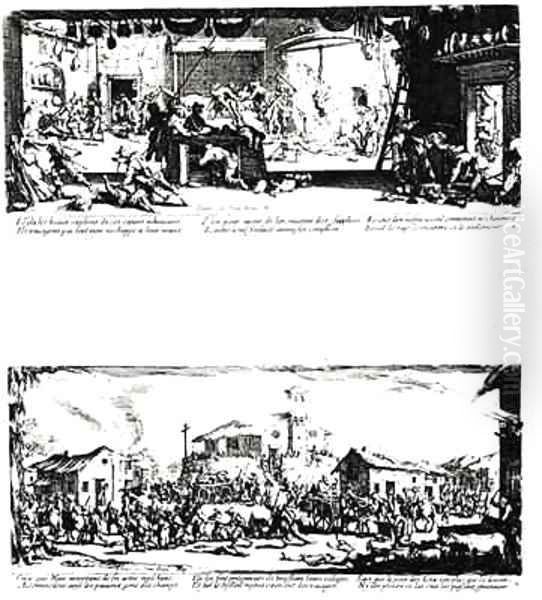 The Pillage of a Farm and The Razing of a Village - view 1
