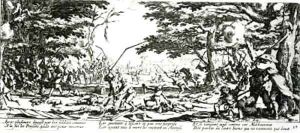 The Peasants' Revenge by Jacques Callot