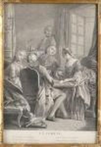 La Comete by Jacques Philippe Le Bas