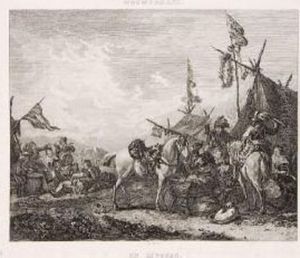 "un Bivouac". Mid 18th Cent