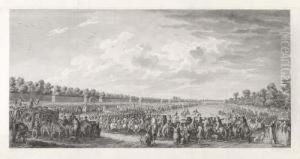Revue De La Maison Du Roi Au Trou D'enfer by Jacques Philippe Le Bas