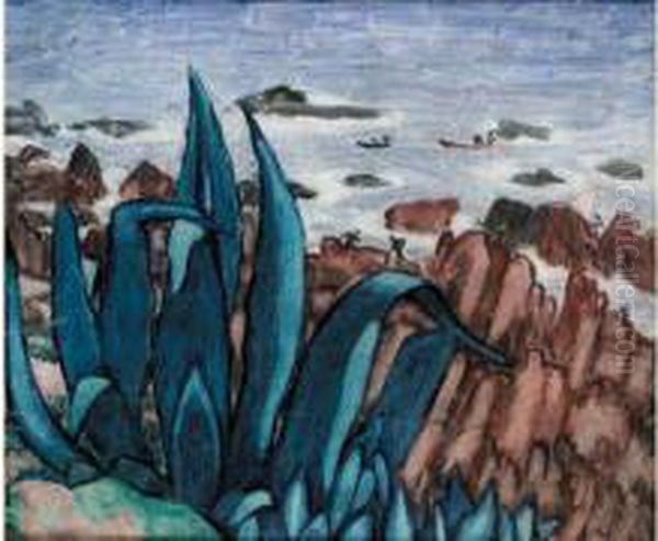 Les Figuiers De Barbarie, Circa 1909 - view 1