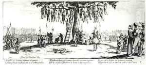 The Hanging by Jacques Callot