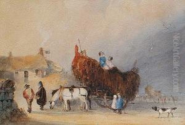 The Hay Wagon - view 1