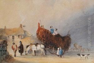 The Hay Wagon by John Le Capelain