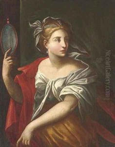 A personification of Vanity