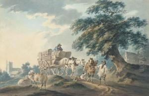 Off To Market by Peter La Cave