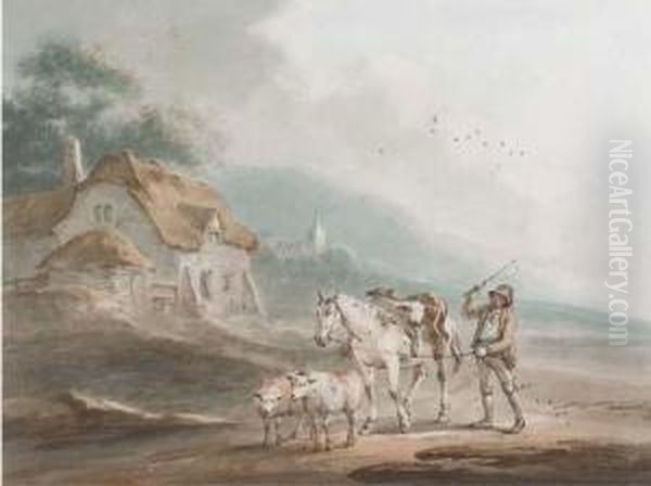 A Drover With His Horse - view 1