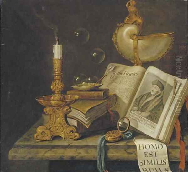 A vanitas still life - view 1