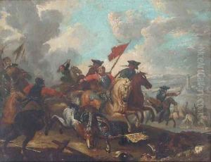 A cavalry engagement 4