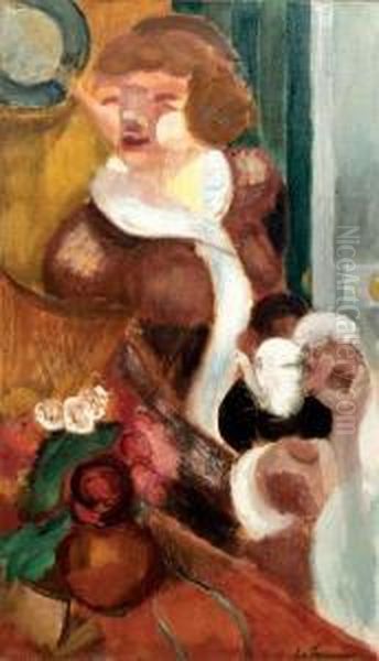 Jeune Femme A La Theiere - view 1