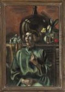 Portrait D'une Femme by Henri Le Fauconnier