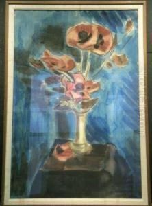 Floral Still Life by Henri Le Fauconnier