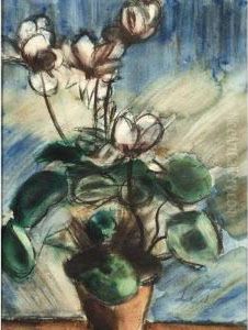 Flower Still Life by Henri Le Fauconnier