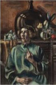Portrait D'une Femme by Henri Le Fauconnier