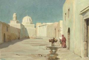A Little Street In Kairouan, Tunesia
