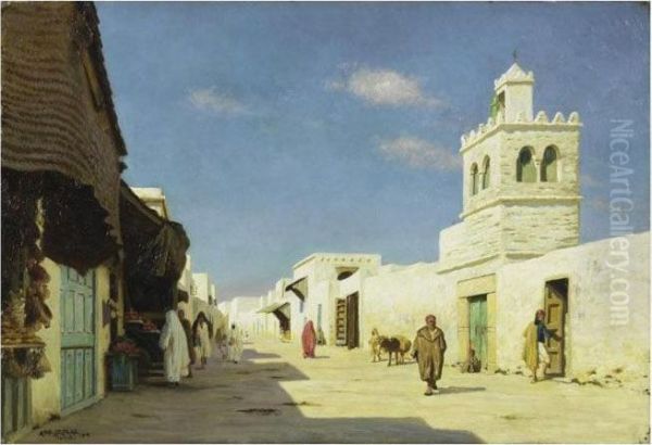 Une Rue A Tunis - view 1