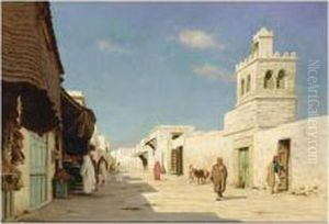Peasants In A Tunisian Town