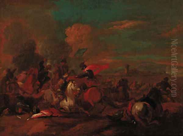A cavalry engagement 3 - view 1