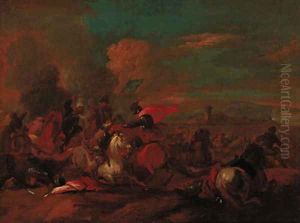 A cavalry engagement 3