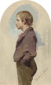 "study Of A Boy". by Henry Le Jeune