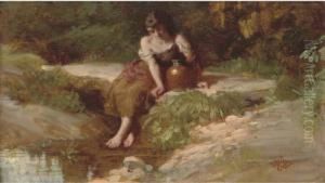 Resting At The Stream
