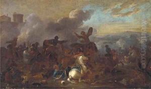 A cavalry skirmish 7